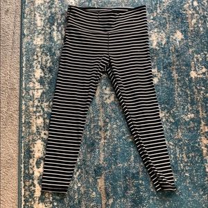 Stripped Athleta Leggings